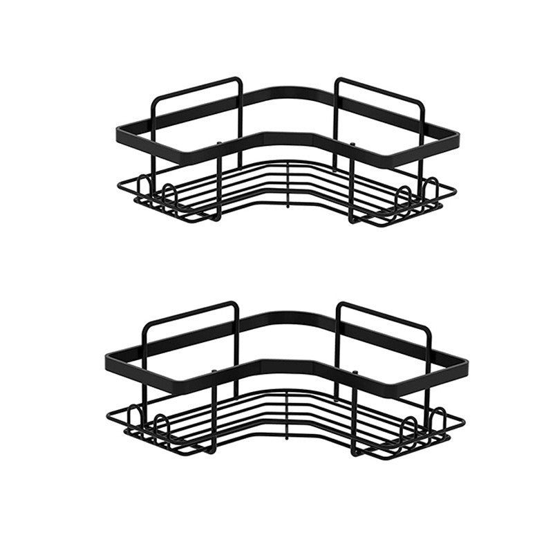 Iron Triangle Bathroom Storage Rack Set
