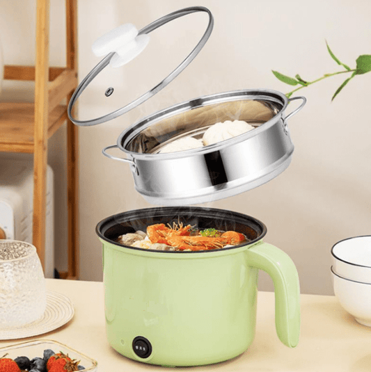 Electric Cooking Machine Household Small 1-2 People Hot Pot Multi Electric Rice Cooker Non-Stick Pan