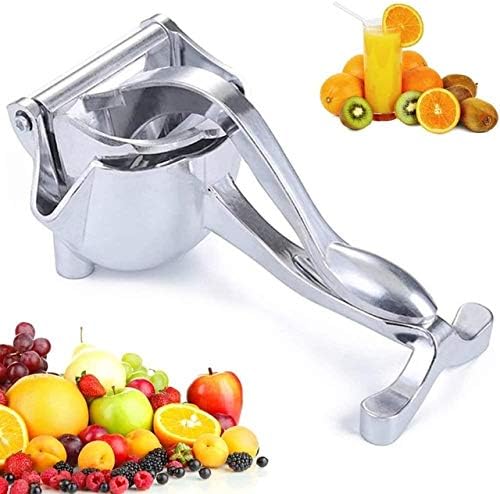 Manual Hand Press Juicer Silver 225x120x110mm